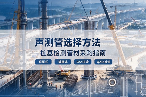 双辽声测管选型标准