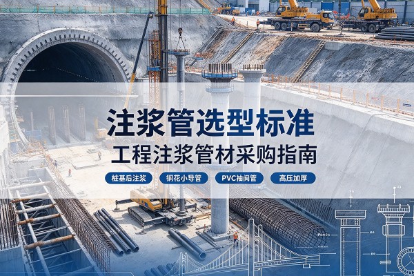 双辽注浆管选型标准