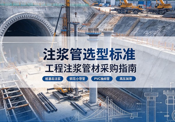 双辽注浆管选型标准